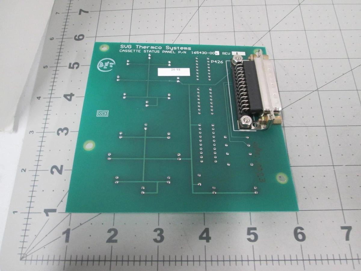 VTR SVG, 165430-004, 16 Cassette Status Panel PCB Assy, New