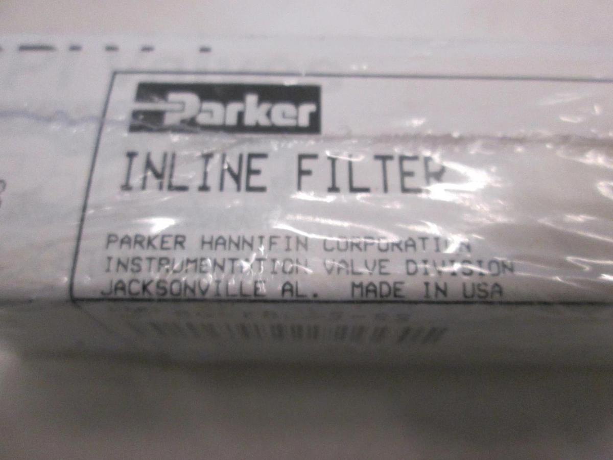 Parker, 8Q-F8L-5-SS, Inline Filter, Check Valve, New Unopened