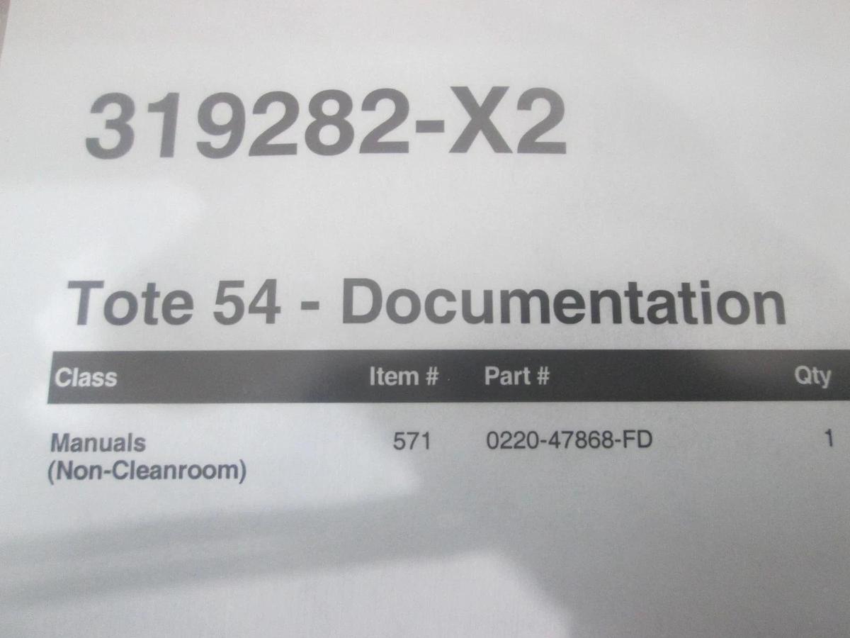 Used AMAT, Field Doc For 0220-47868-FD, New