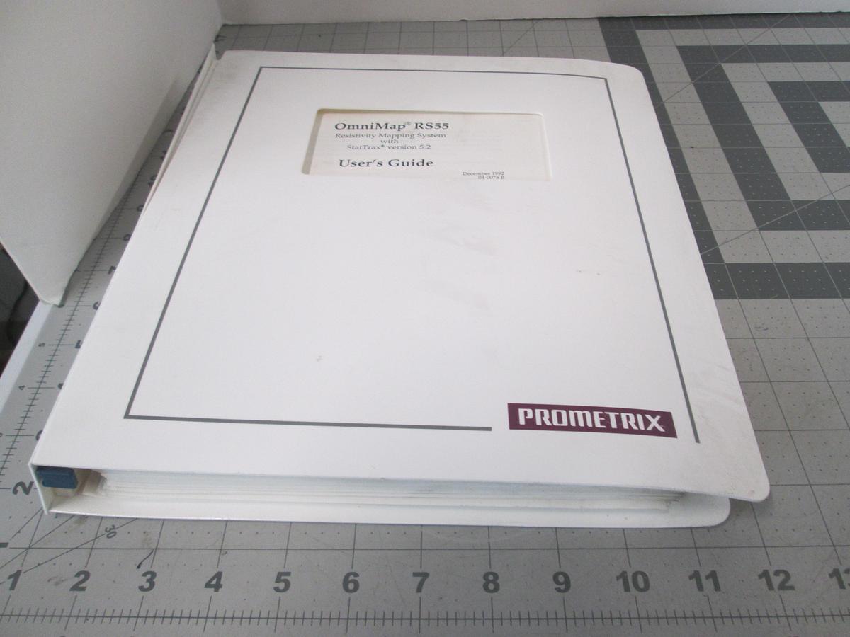 Used Tencore, OmniMap, RS55, User's Guide, Used