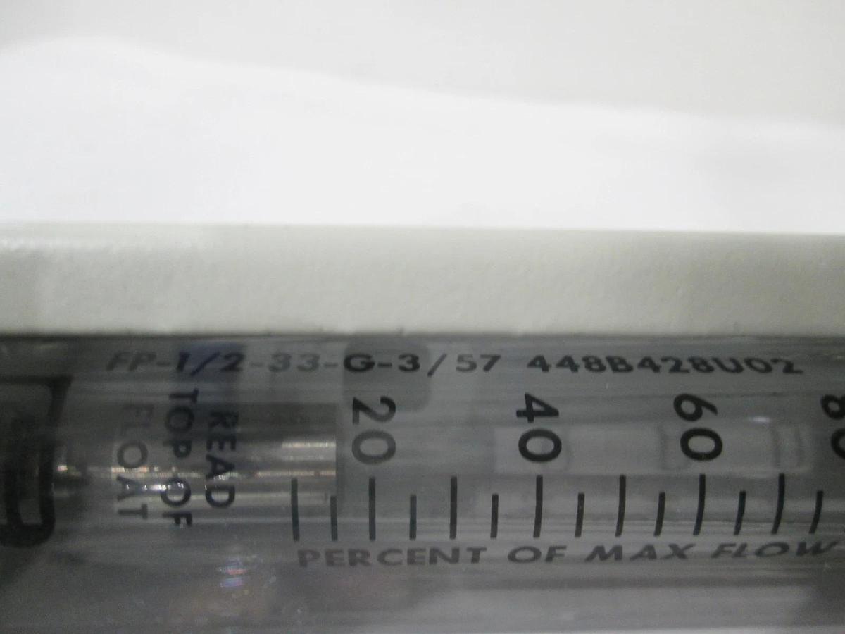 Used ABB, FP-1/2-33-G-3/57, Flowmeter, 800A664U26, 18 SCFM, 0-100, Used