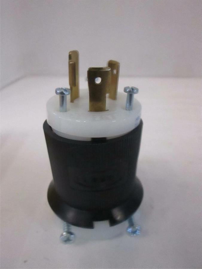 Hubbell L6-20 Locking Plug Twist Lock NEMA 20A 250V HBL2321, New