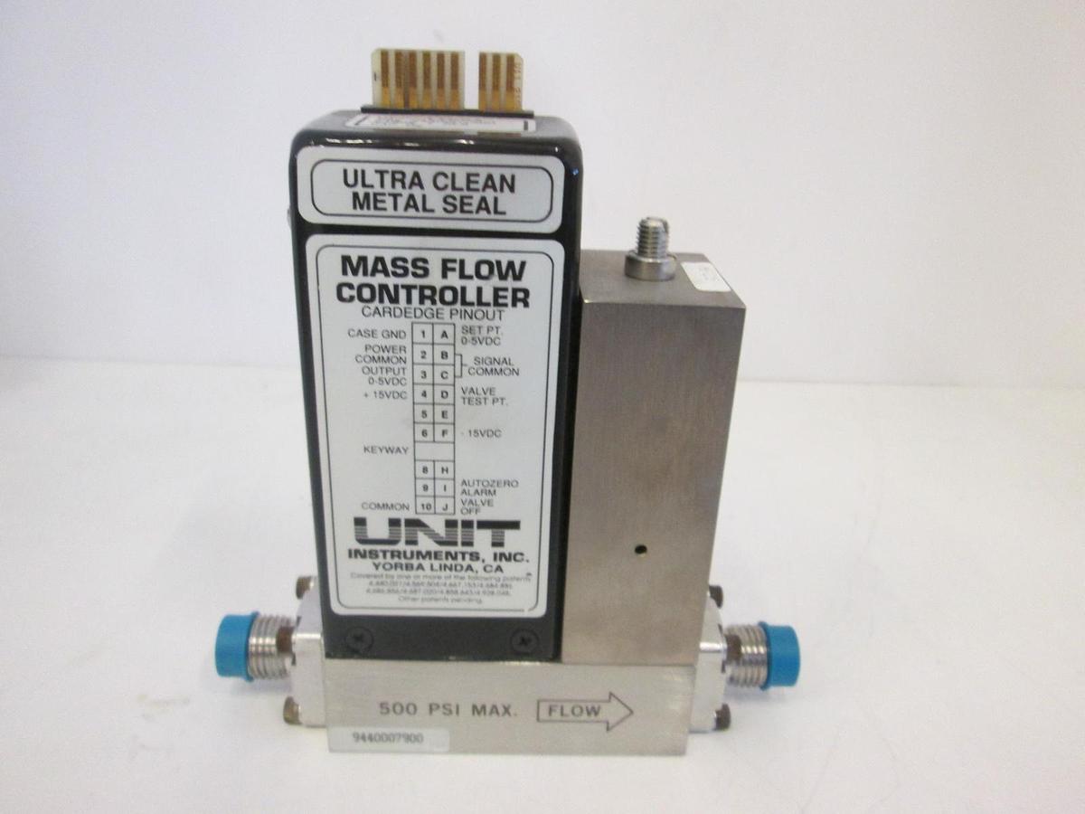 Used Unit Instruments, UFC-1160A, Mass Flow Controller, 1 SLM, O2, Used