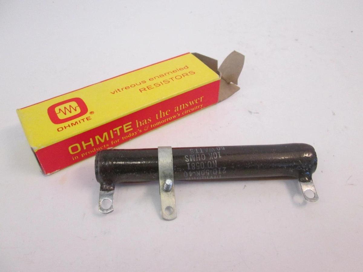 Ohmite DIVIDOHMR, Vitreous Enameled Resistors, 10K Ohms