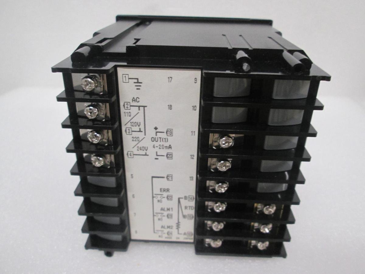 Used RKC Instruments Inc., REX-F9FDR, Temperature Controller, Range 0-100 C, New