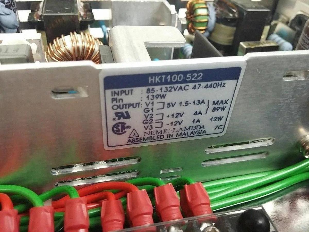 Used Nemic Lambda HKT100-522 Power Supply Box for Model 340CX Unit