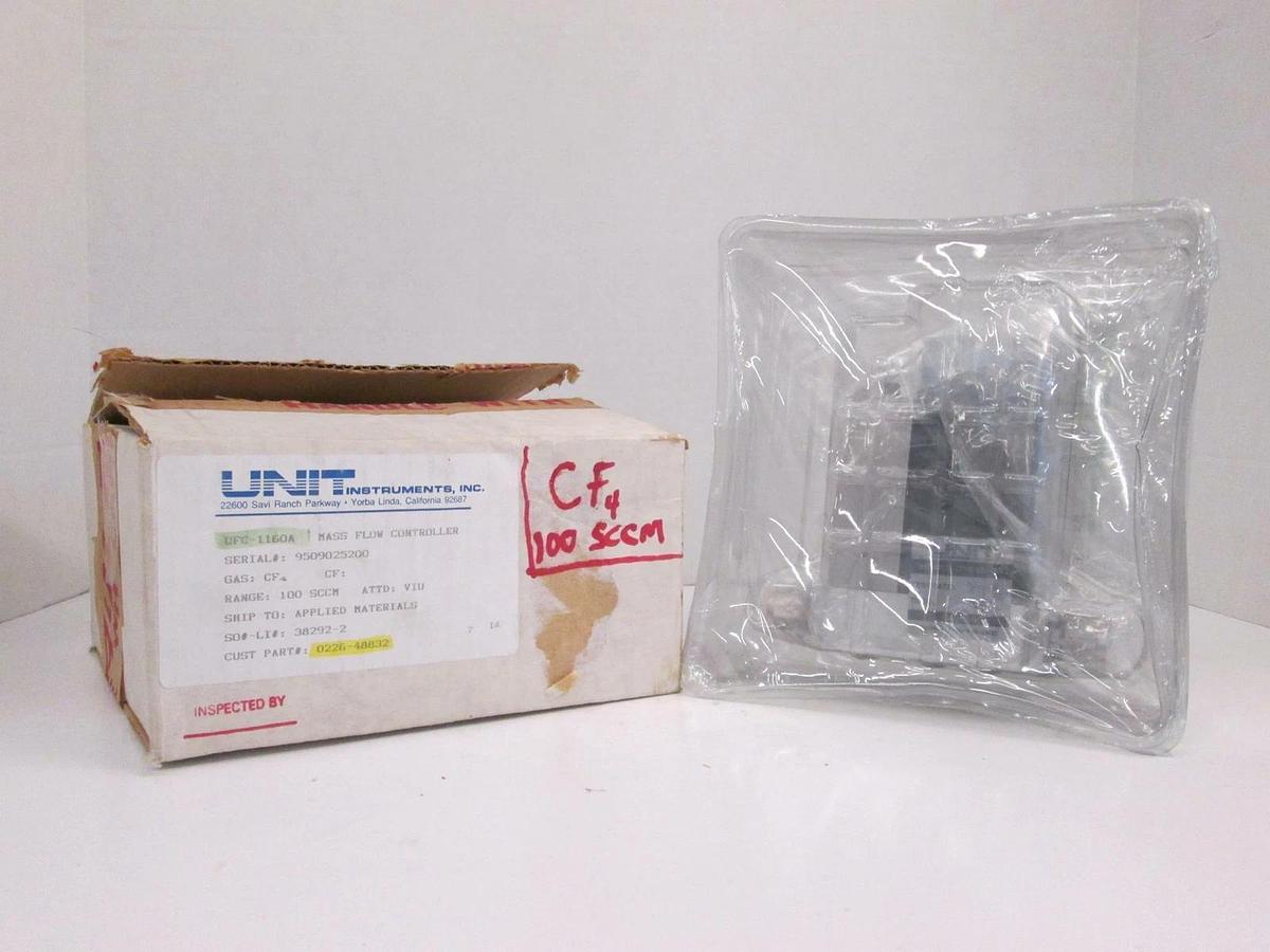 Used Unit UFC-1160A Mass Flow Controller, CF4, 100 SCCM, Refurbished