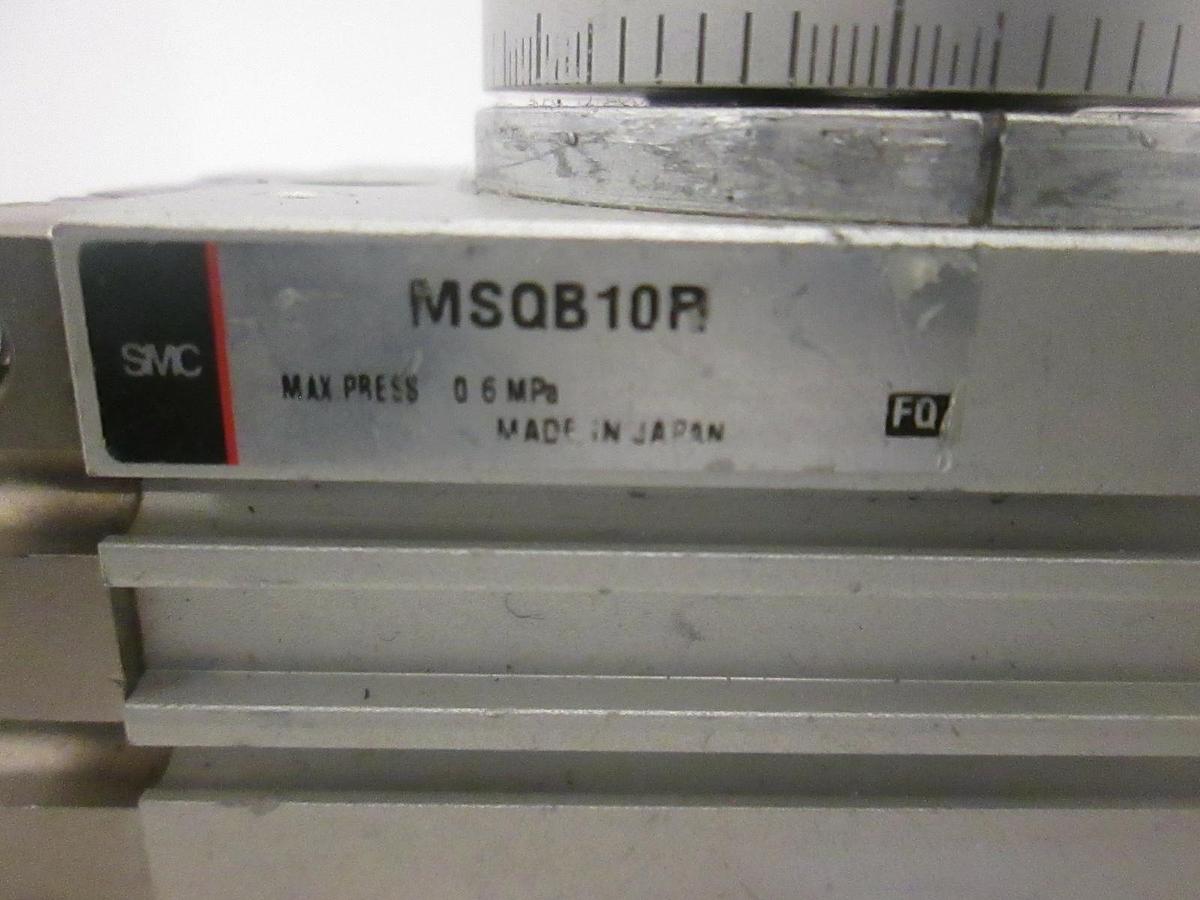 Used SMC, Rotary Actuator w/ Table, MSQB10R, Used