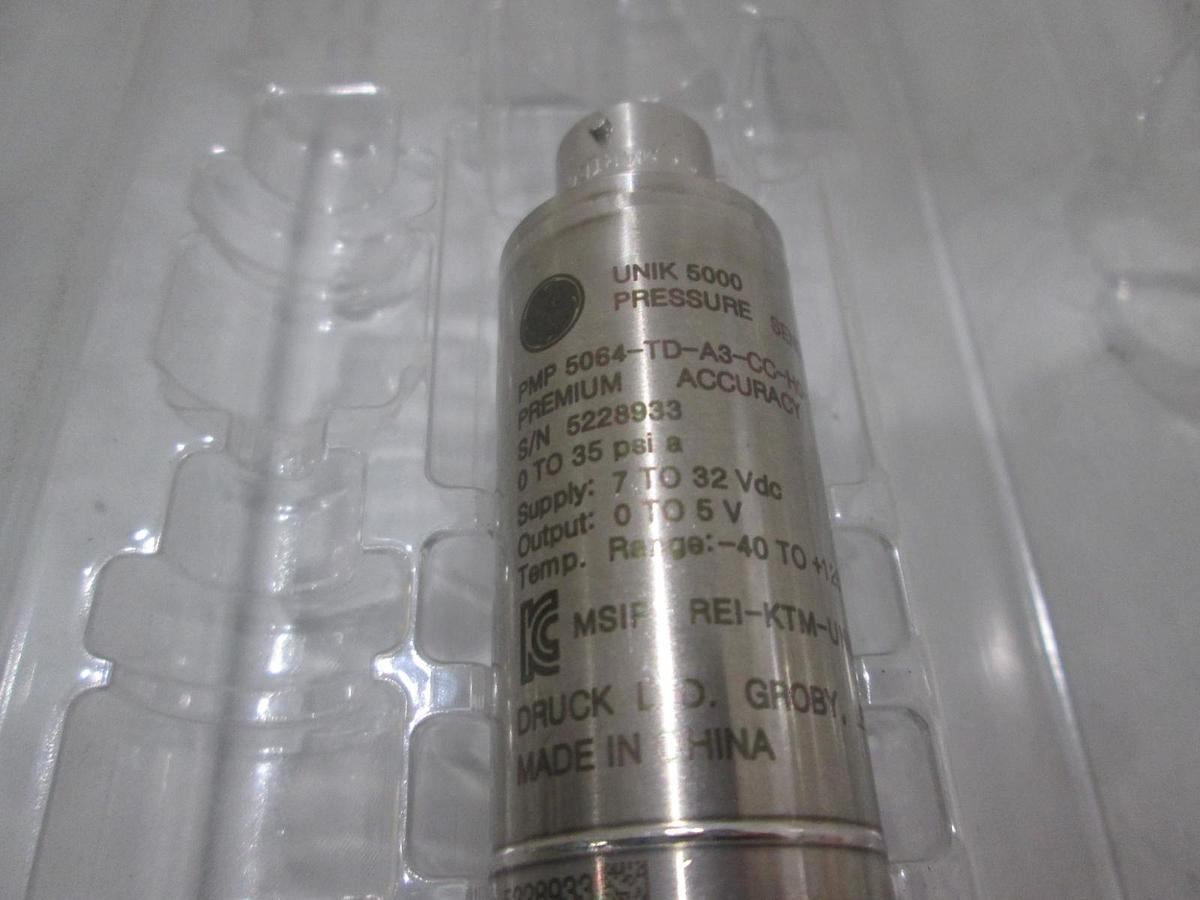 GE, UNIK 5000, PMP 5064-TD-A3, Pressure Sensor, New