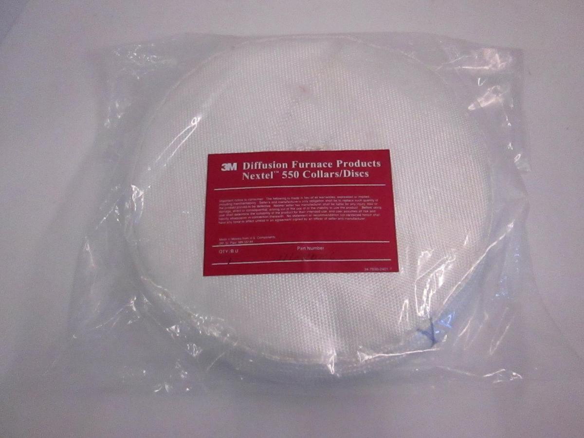 3M Diffusion Furnace Products, Nextel 550 Ceramic Collars/Discs, 111-810106