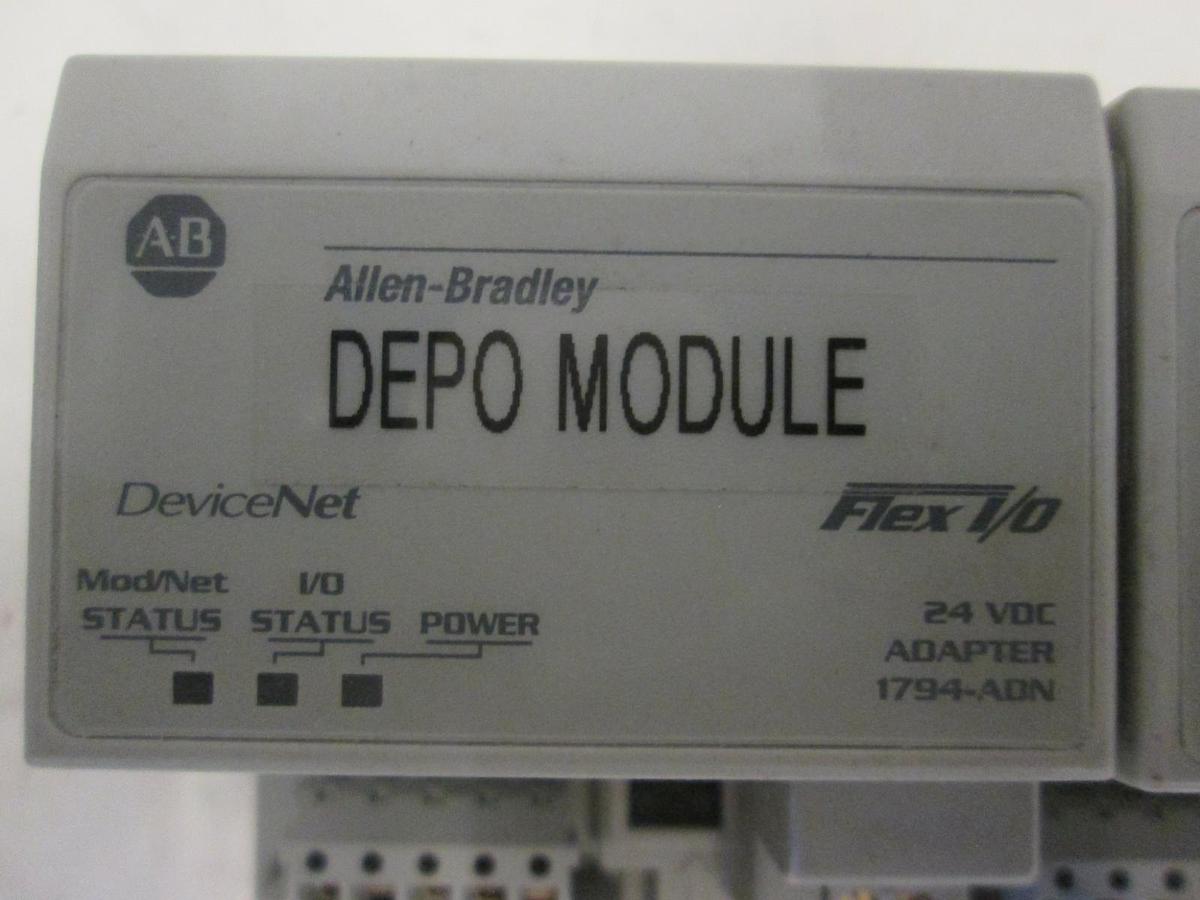 Used Allen Bradley, DeviceNet Adapter, 1794-ADN, Used, Lot of 2