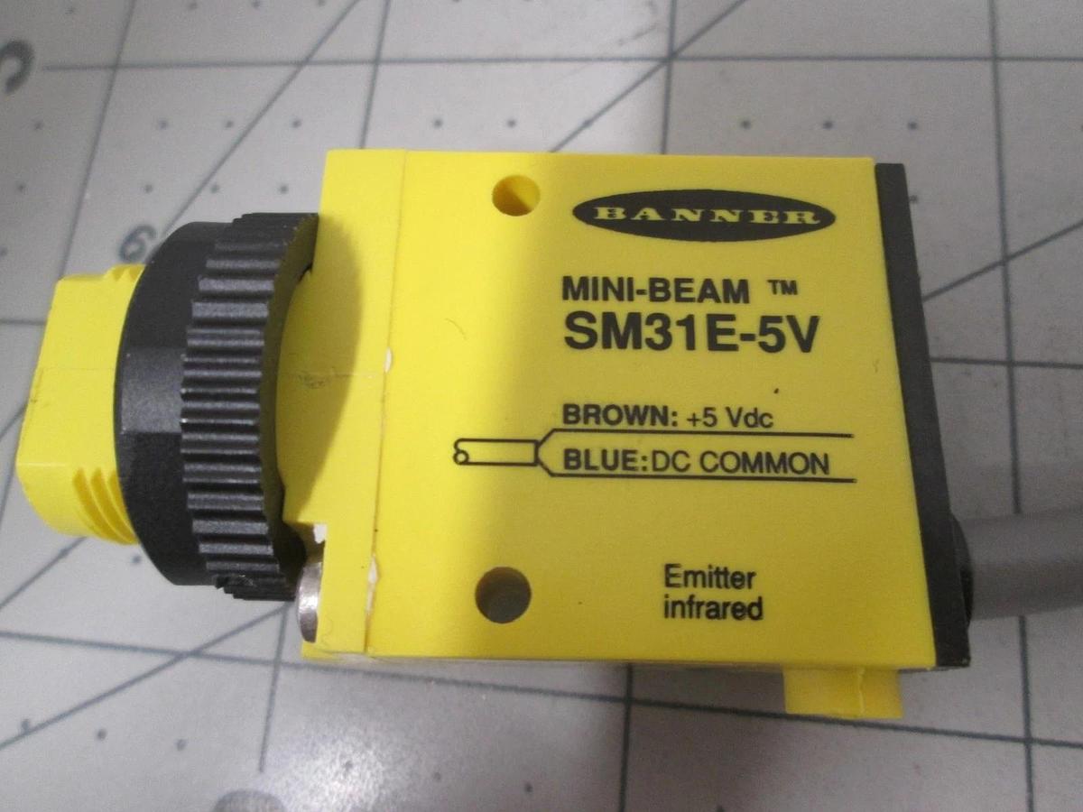Banner, SM31E-5V, Mini-Beam Infrared Emitter, New