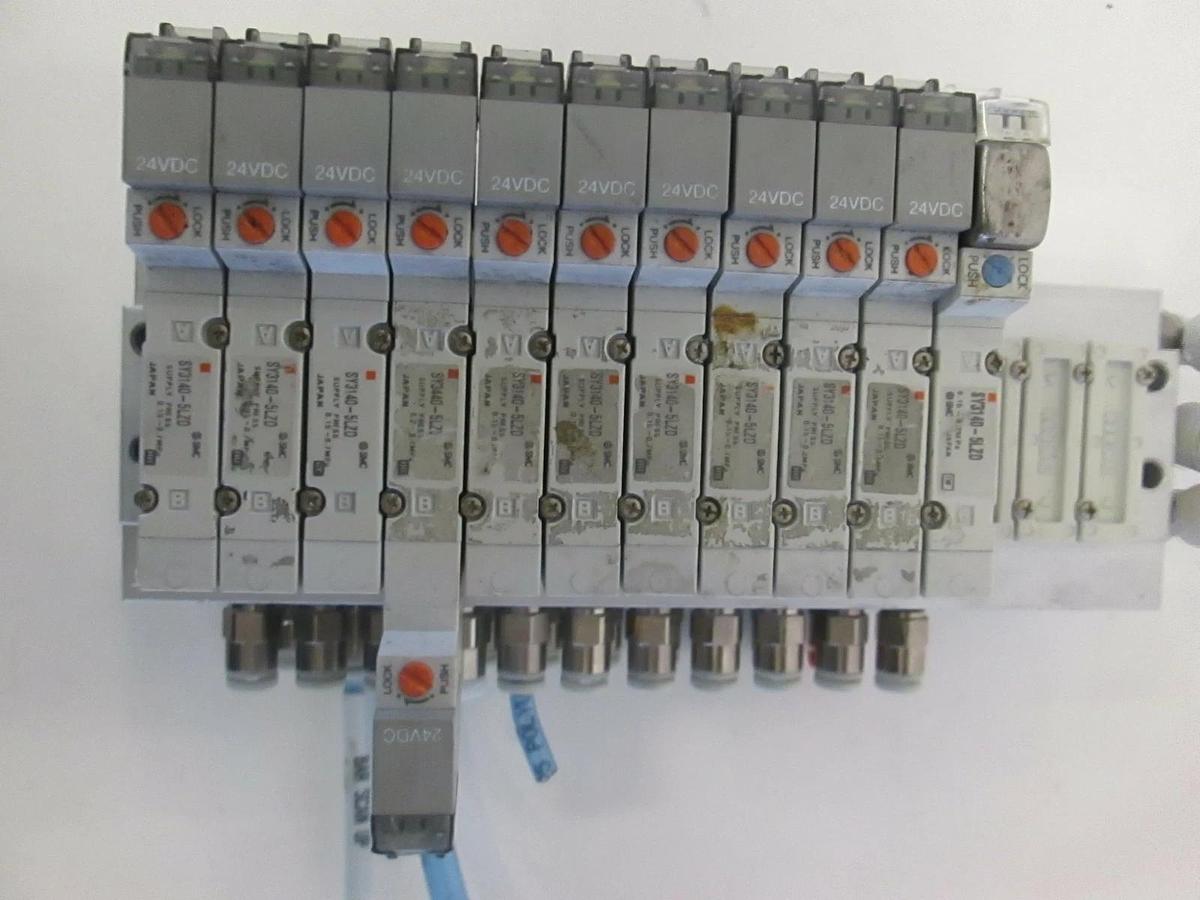 Used SMC, SY3140-5LZD, Solenoid Valve Assy, Used