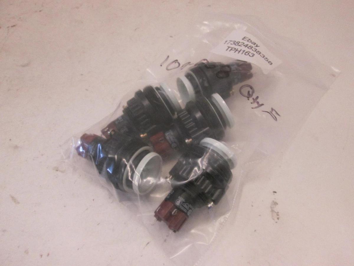 ELEKTRO APPARA TEBAU OLTEN (EAO), 14-131.025, SW,PB,LTD,1POLE,MOM, New Lot of 5