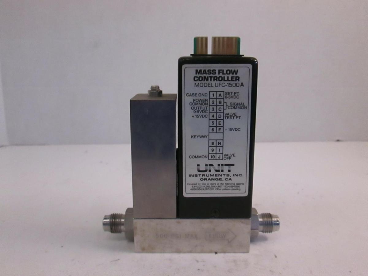 Used Unit UFC-1500A Mass Flow Controller, Gas, H2, 4 SLM