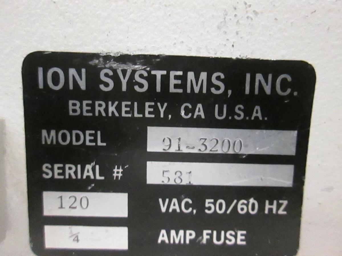 Used Ion Systems, Inc, Nil Stat FlowBar System, 91-3200, Used