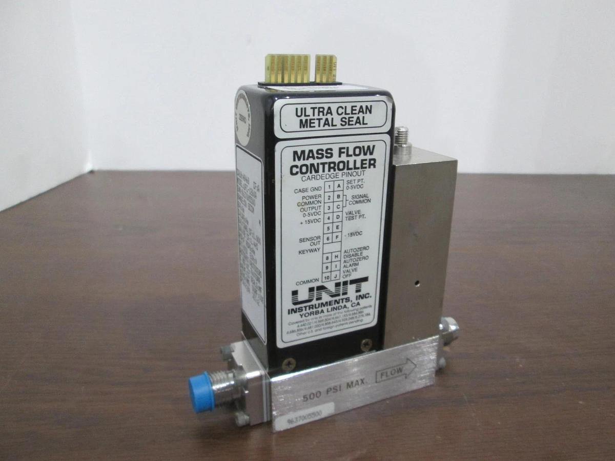Used Unit, UFC-1260A, 50 SCCM, He, Mass Flow Controller, 1/4" Port, Used