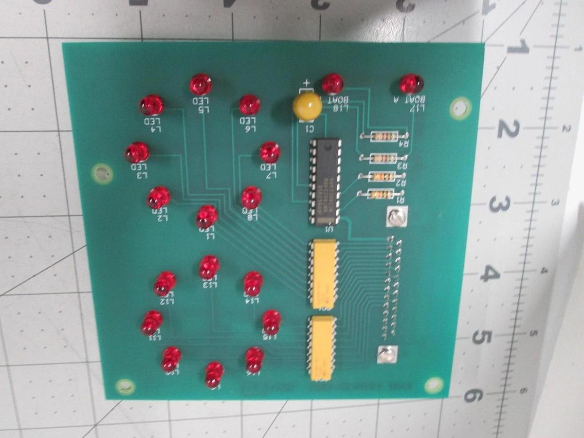 VTR SVG, 165430-004, 16 Cassette Status Panel PCB Assy, New