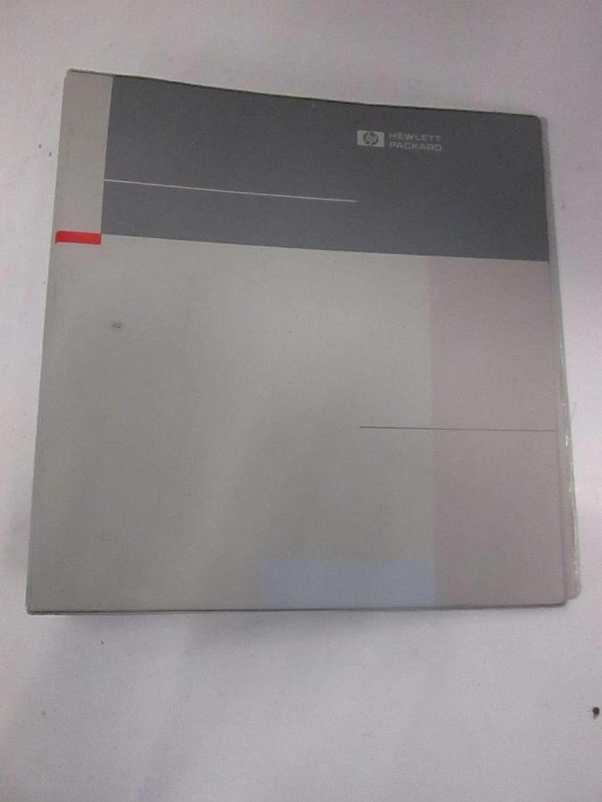 Used HP 16500B/16501A Logic Analyzsis System Service Guide, Used