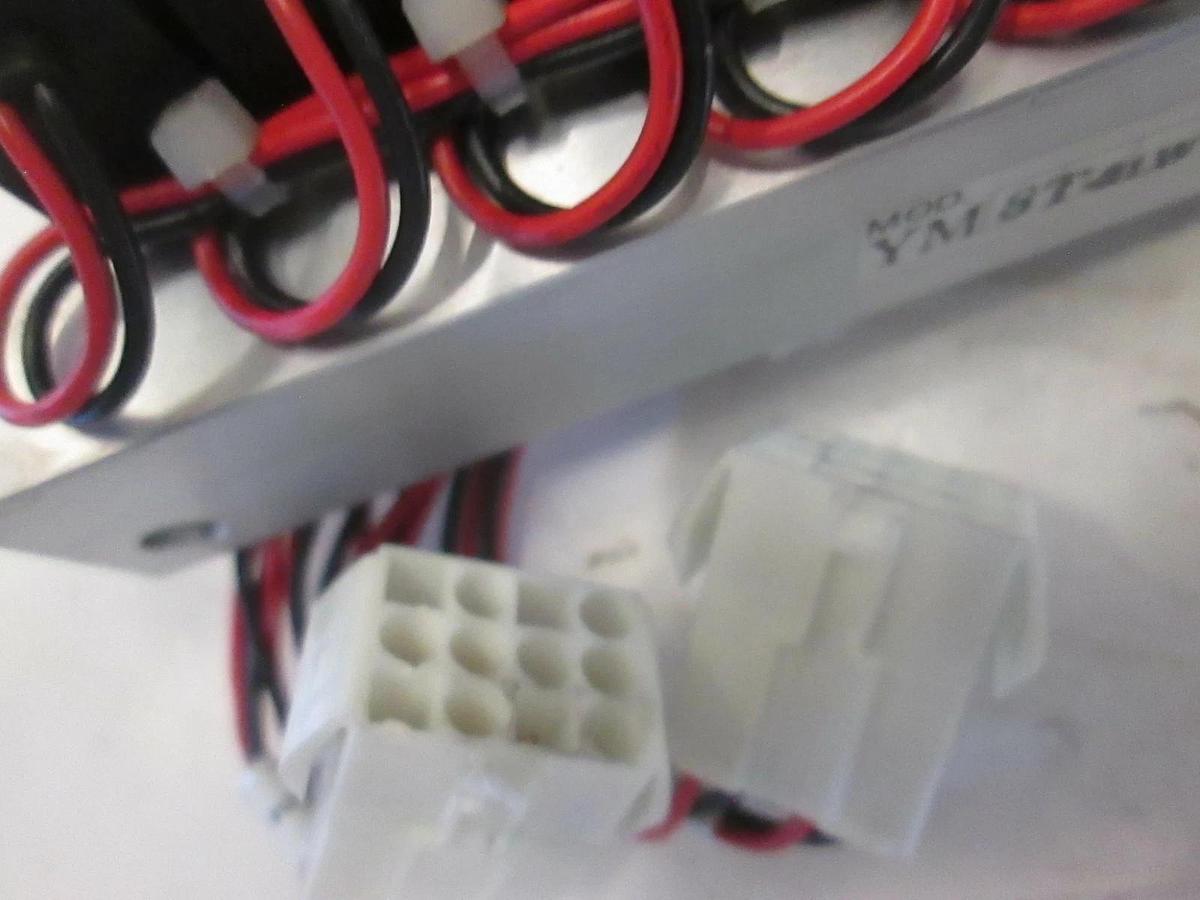 Used Koganei 030E1 Solenoid Valve Manifold Assembly - 8 Valves, Used