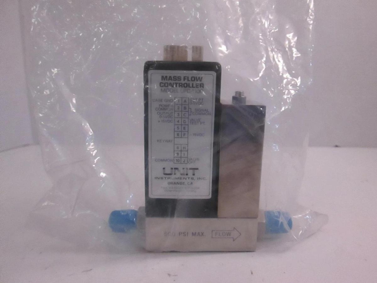 Used Unit UFC-1100 Mass Flow Controller, NH3, 200 SCCM, Used