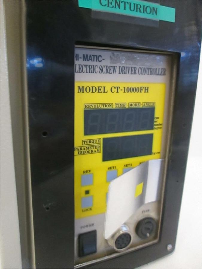 Used Hayashi, Electric Screw Driver Controller, CT-10000FH w/ Housing Unit, Used
