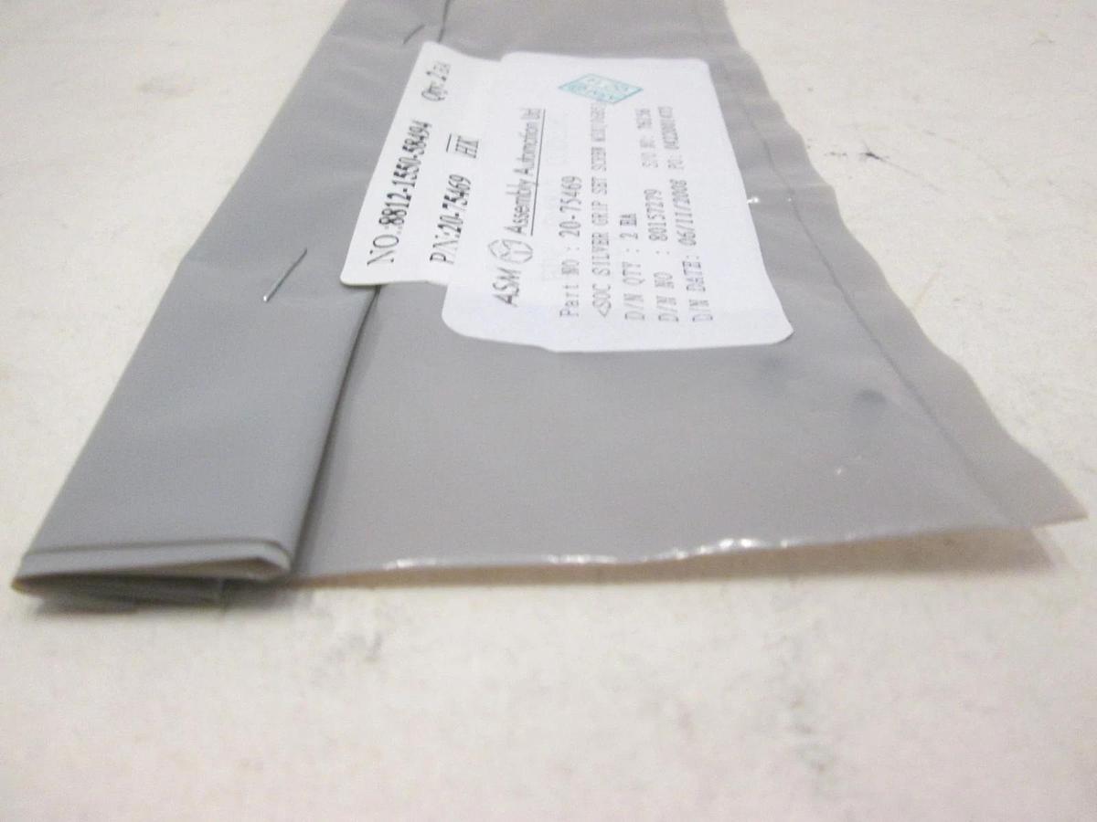 ASM, SOC Silver Grip Set Screw M3X, 20-75469, New, Lot of 2