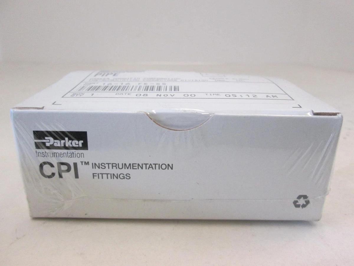 Parker, 16-16 FE-SS, Female Elbow Pipe Fitting, New, Original Packaging