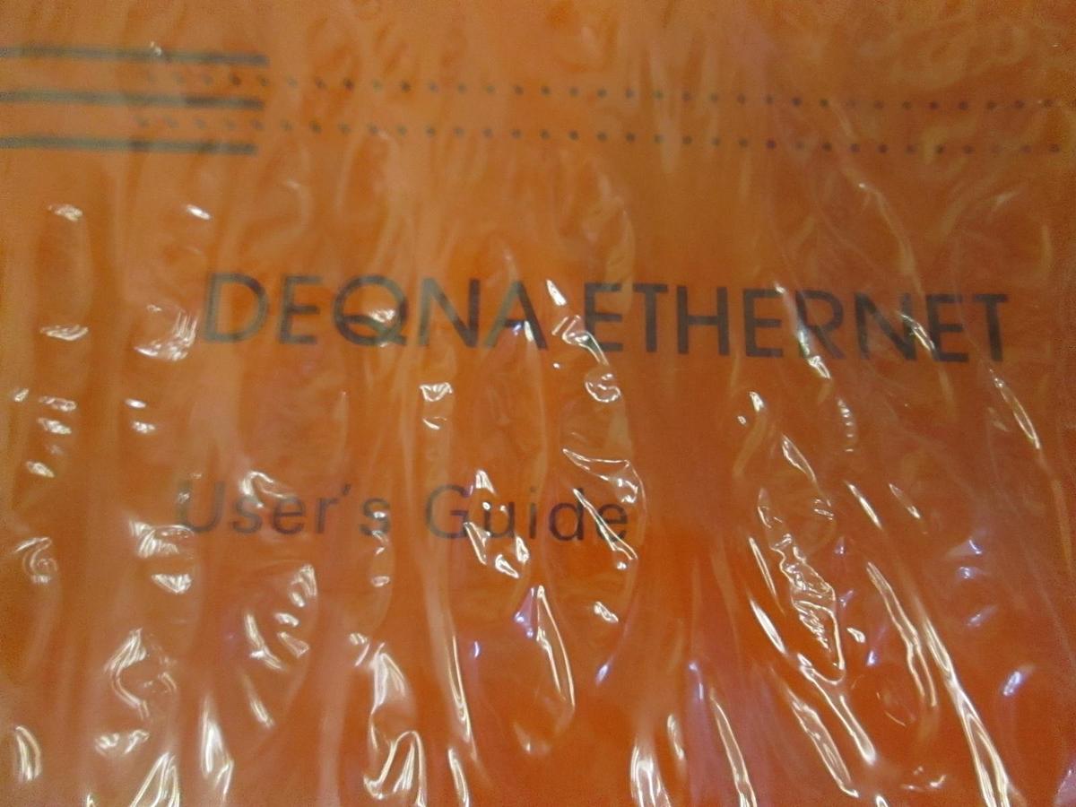 Used Digital, Deqna Ethernet User's Guide, New