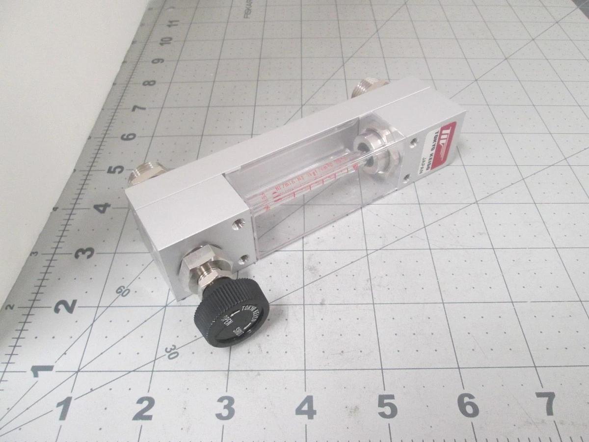 Tokyo Keiso, F97-406871, N2 Flowmeter, Range 0.1-1.0 NI/min, New