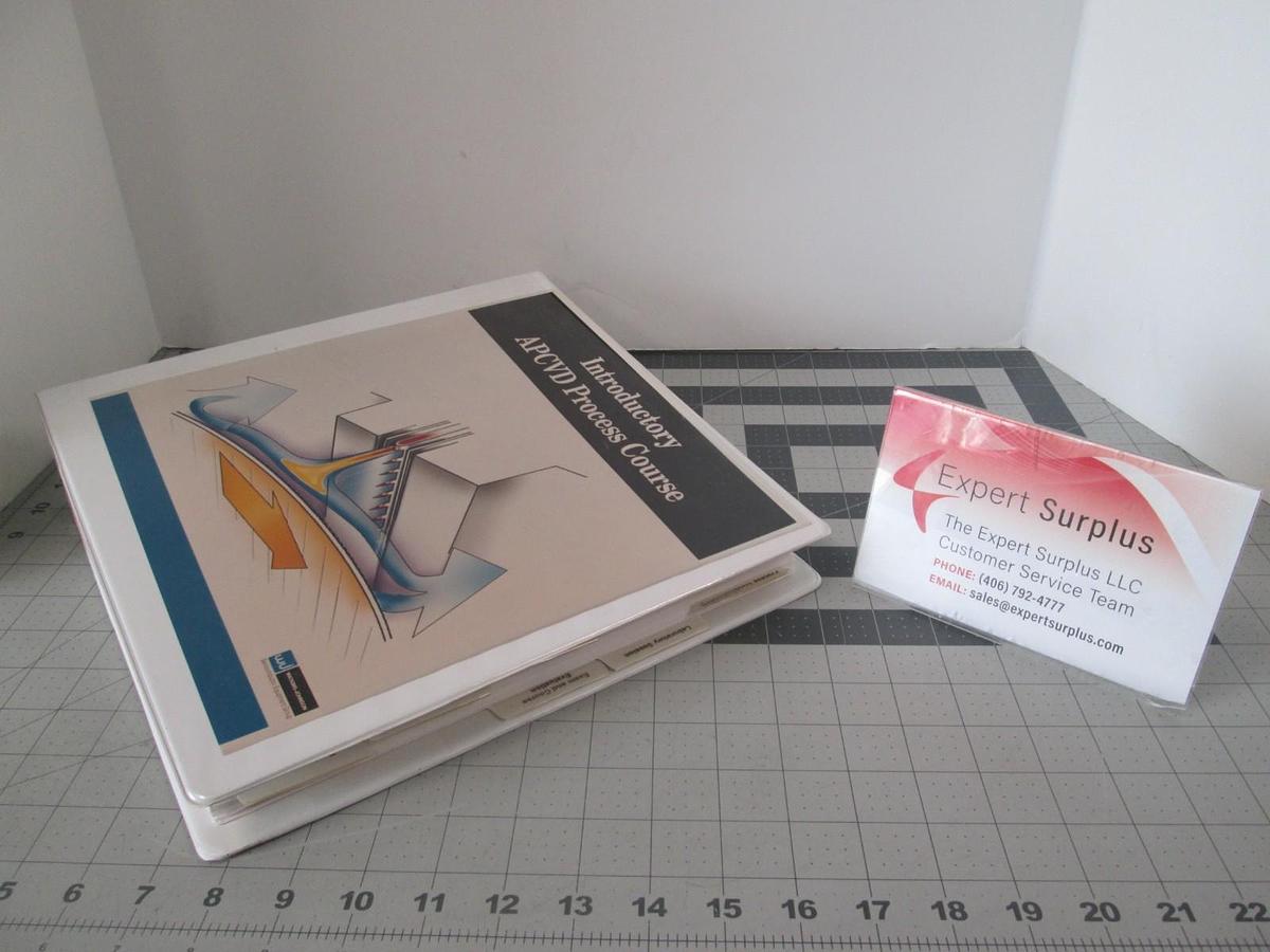 Used Watkins Johnson, Introductory APCVD Process Course Student Guide, Used