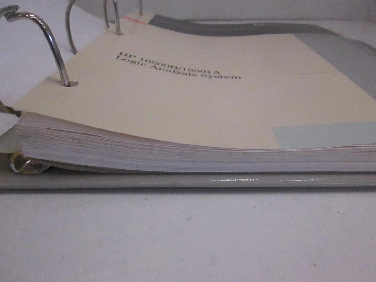 Used HP 16500B/16501A Logic Analyzsis System Service Guide, Used