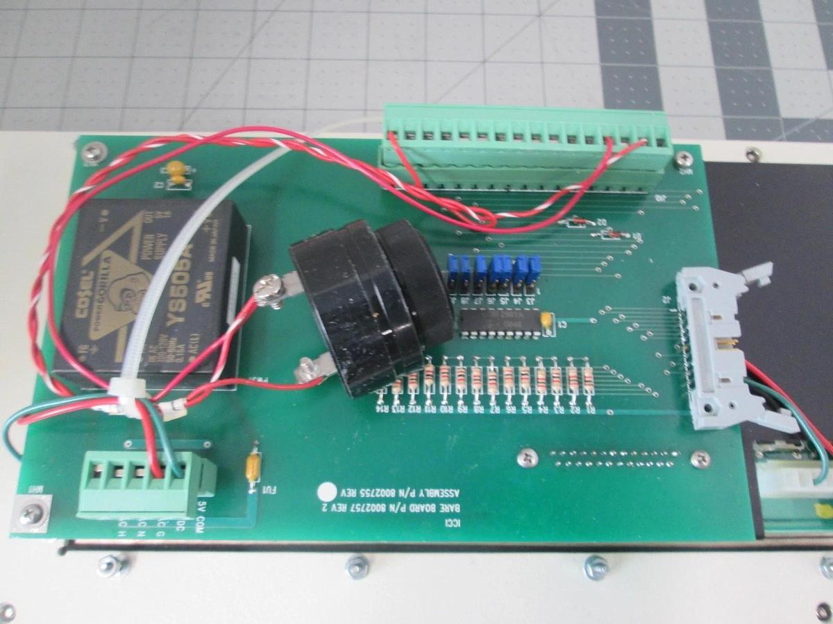 Used ICCI, SLC Operator Terminal, Front Panel, Used