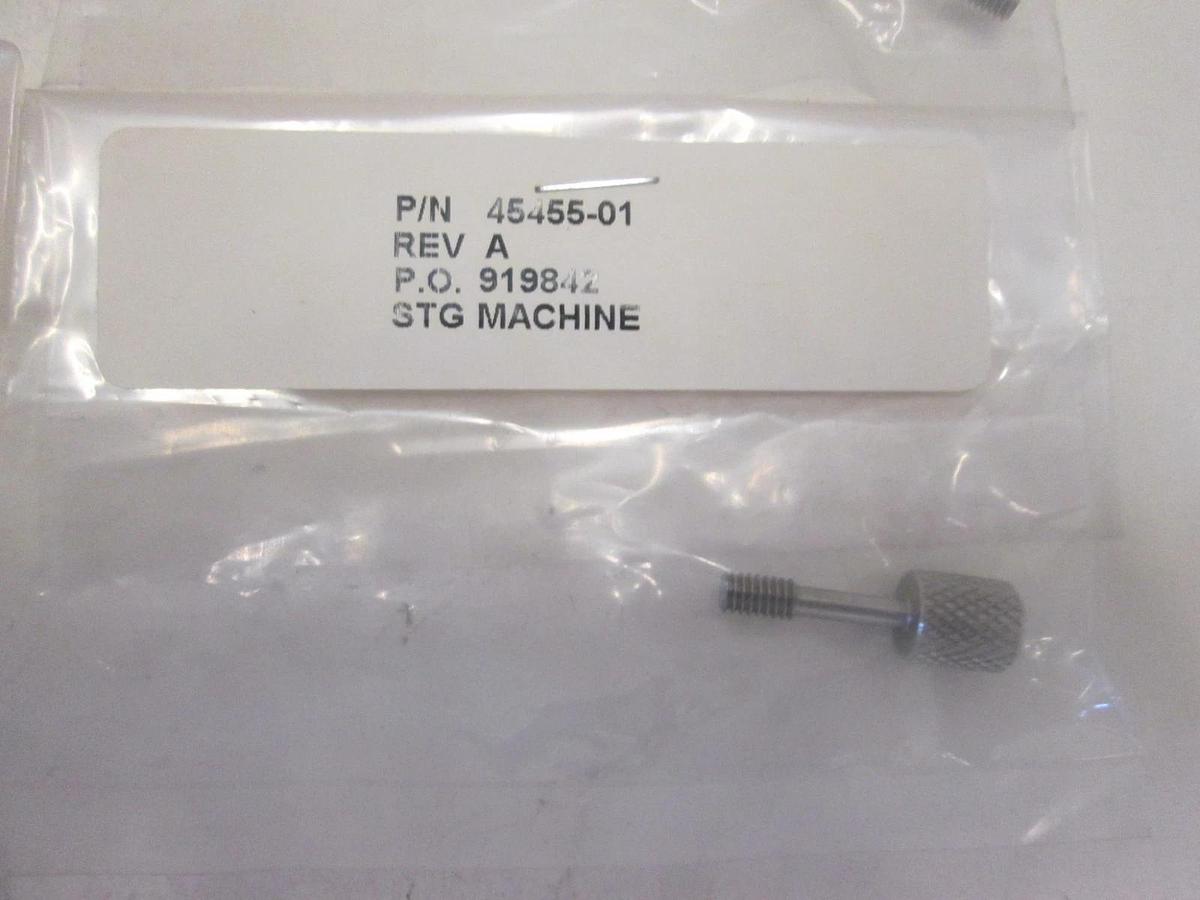STG MACHINE THUMB KNOB SCREW, 45455-01, New, Lot of 7