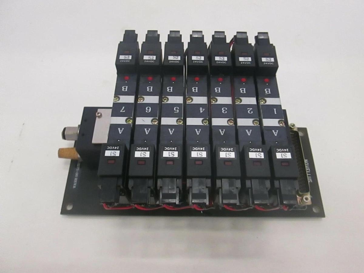 Used Novellus Solenoid Valve Manifold Assy, Humphrey HA110-4E2-PSL, Used