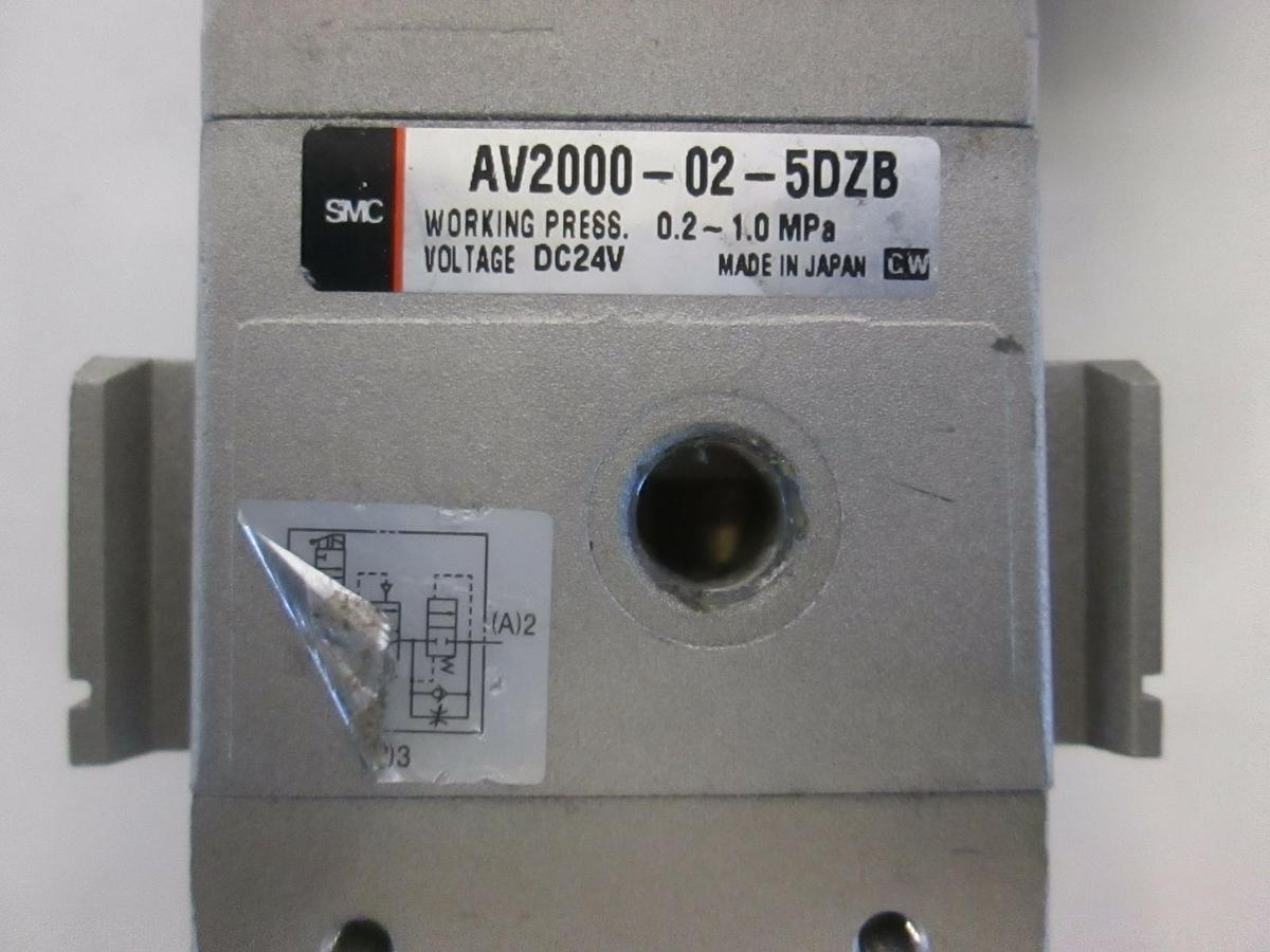 Used SMC, Solenoid Valve, V2000-02-5DZB, Used