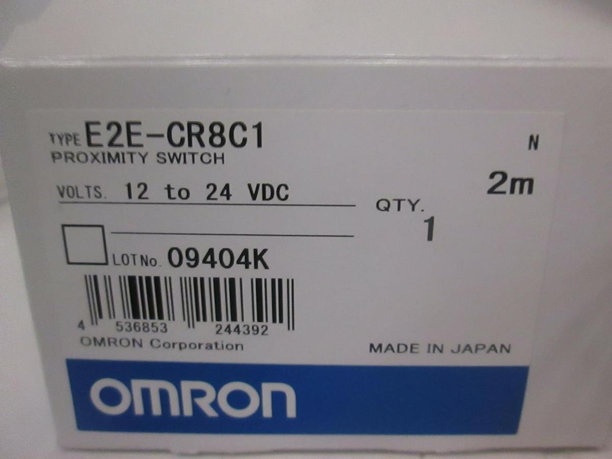 Omron E2E-CR8C1 Proximity Switch, New