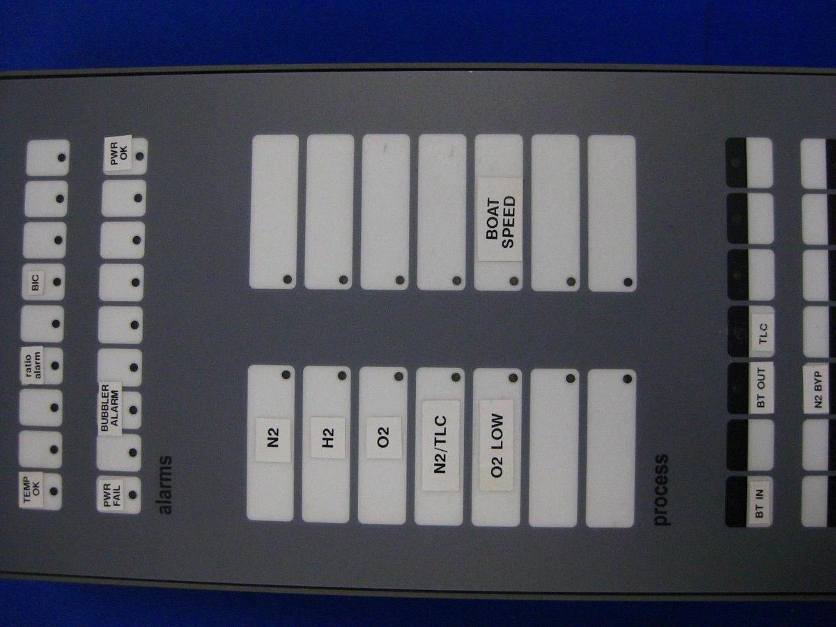 Used SEMY Engineering Process Status Display Box w/ MYP821800 PCB, Used