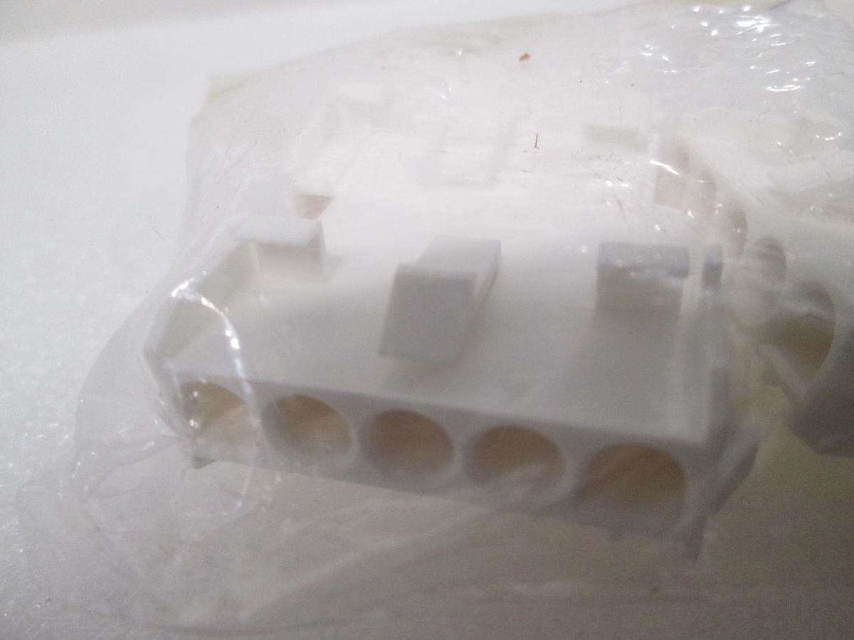 Used Connector, PS, 350810-1, 5 Port Socket, 116-7488, New, Lot of 3