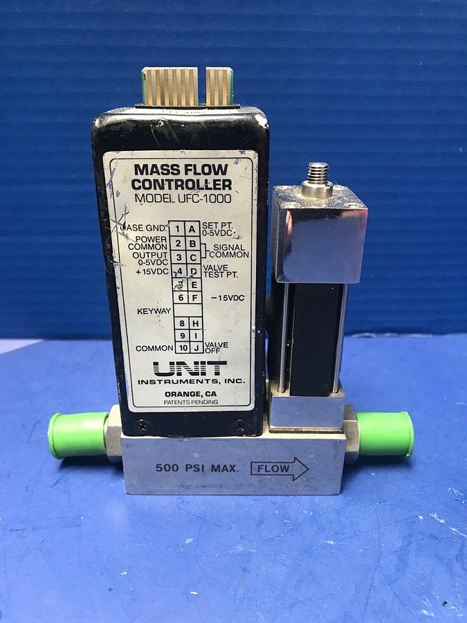 Used Unit UFC-1000, MFC, Mass Flow Controller, O2, 1 SLM, Used