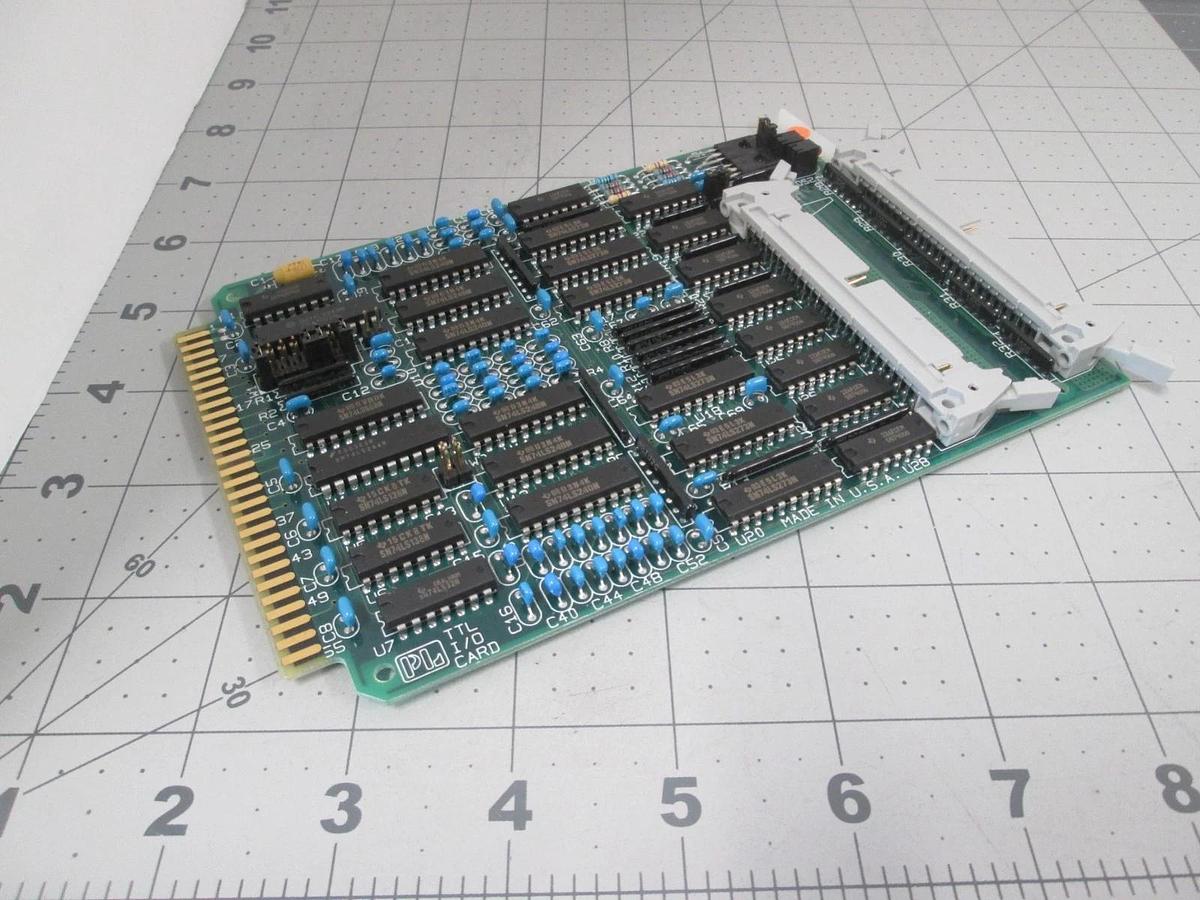 Watkins Johnson, Pro-Log, 980758-001, TTL I/O Card, PCB Assy, New