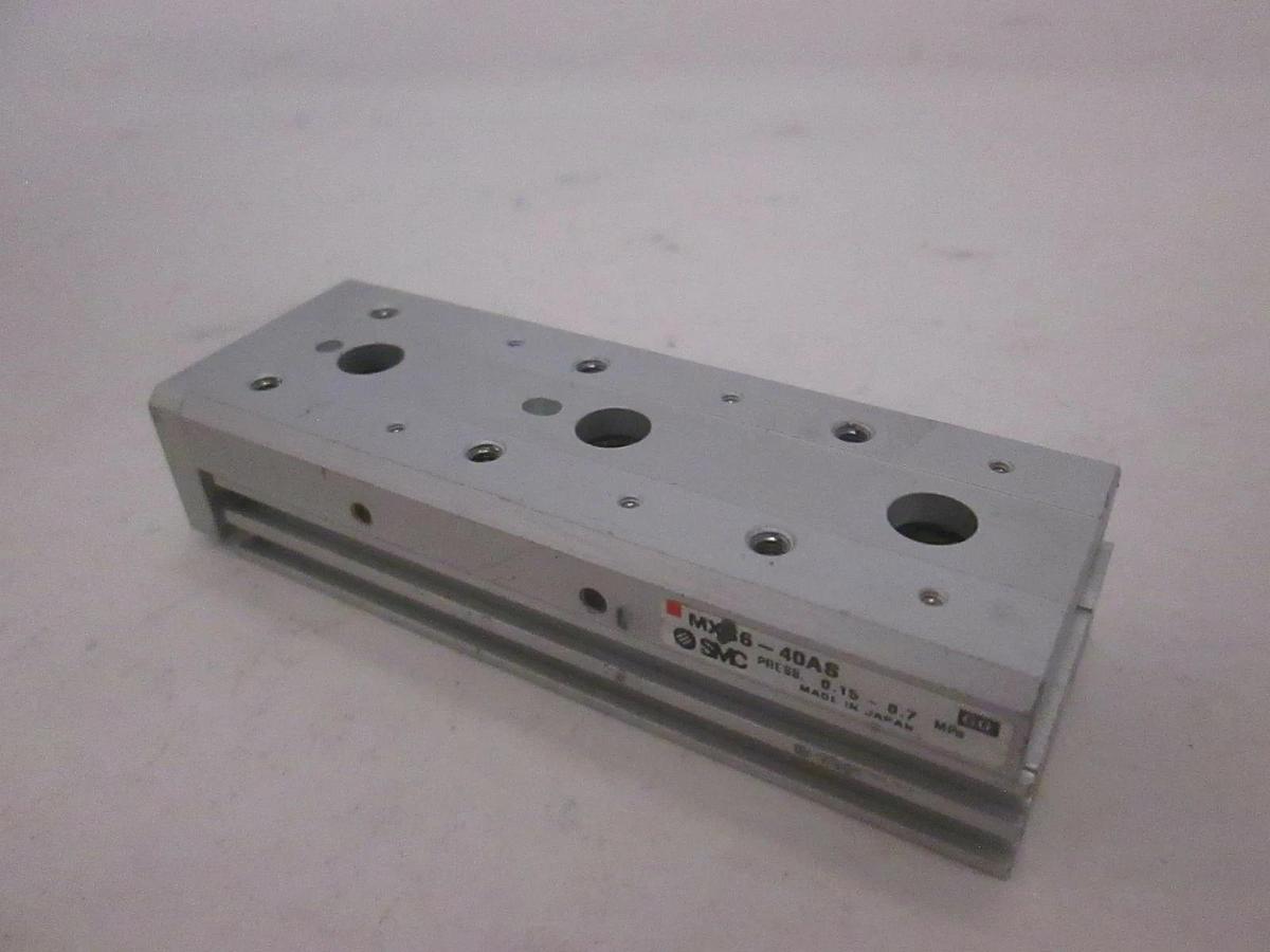 Used SMC, Cylinder Slide Table, MXS6-40AS, Used