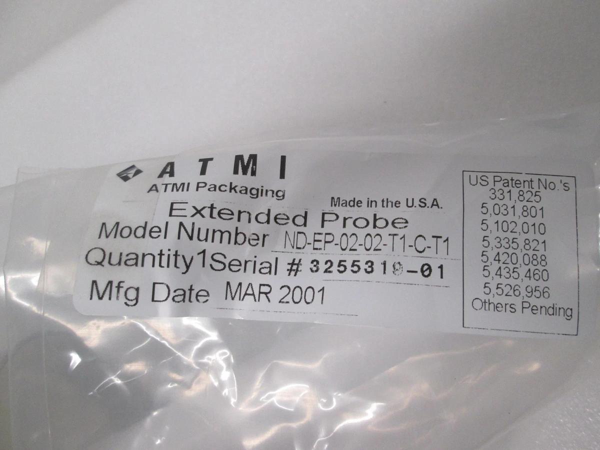 ATMI, ND-EP-02-02-T1-C-T1, Nowpack Extended Probe, 200-863, New