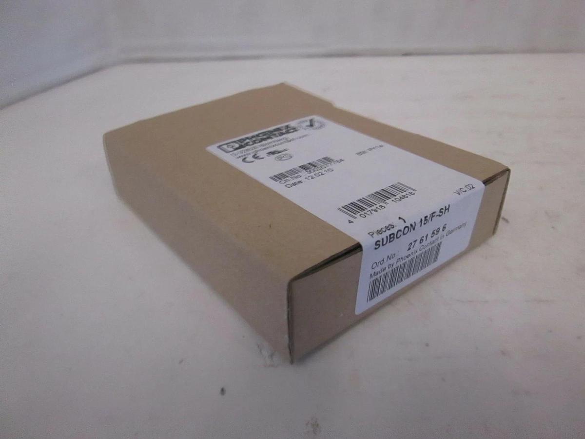Used Phoenix Contact, SUBCON 15/F-SH, Sub Miniature Controller, New