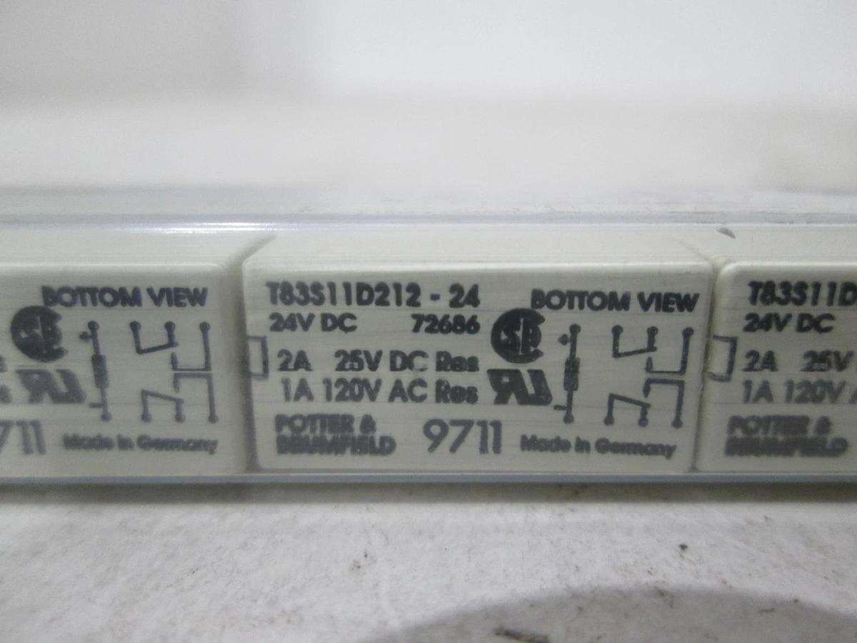 Used Potter & Brumfield, T83S11D212-24, Integrated Circuit, Used, Lot of 24