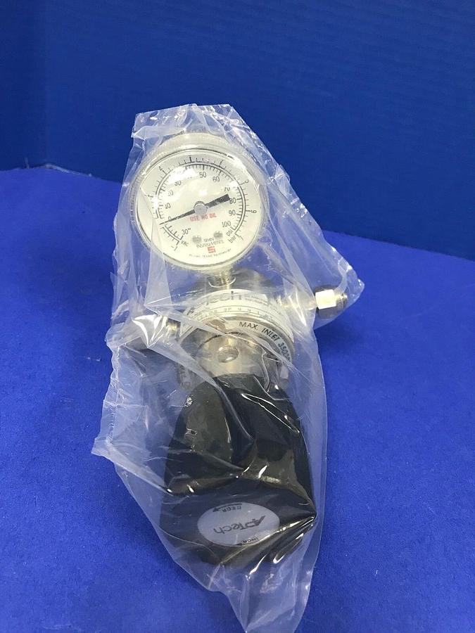 Used Aptech Regulator AP1010S 3P 4 4 1 HT Regulator Assy w/ Gauge