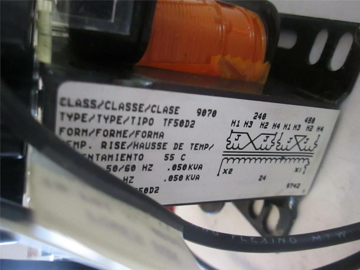 Used Square D Quick Connect Terminal Transformer LR21455, Used