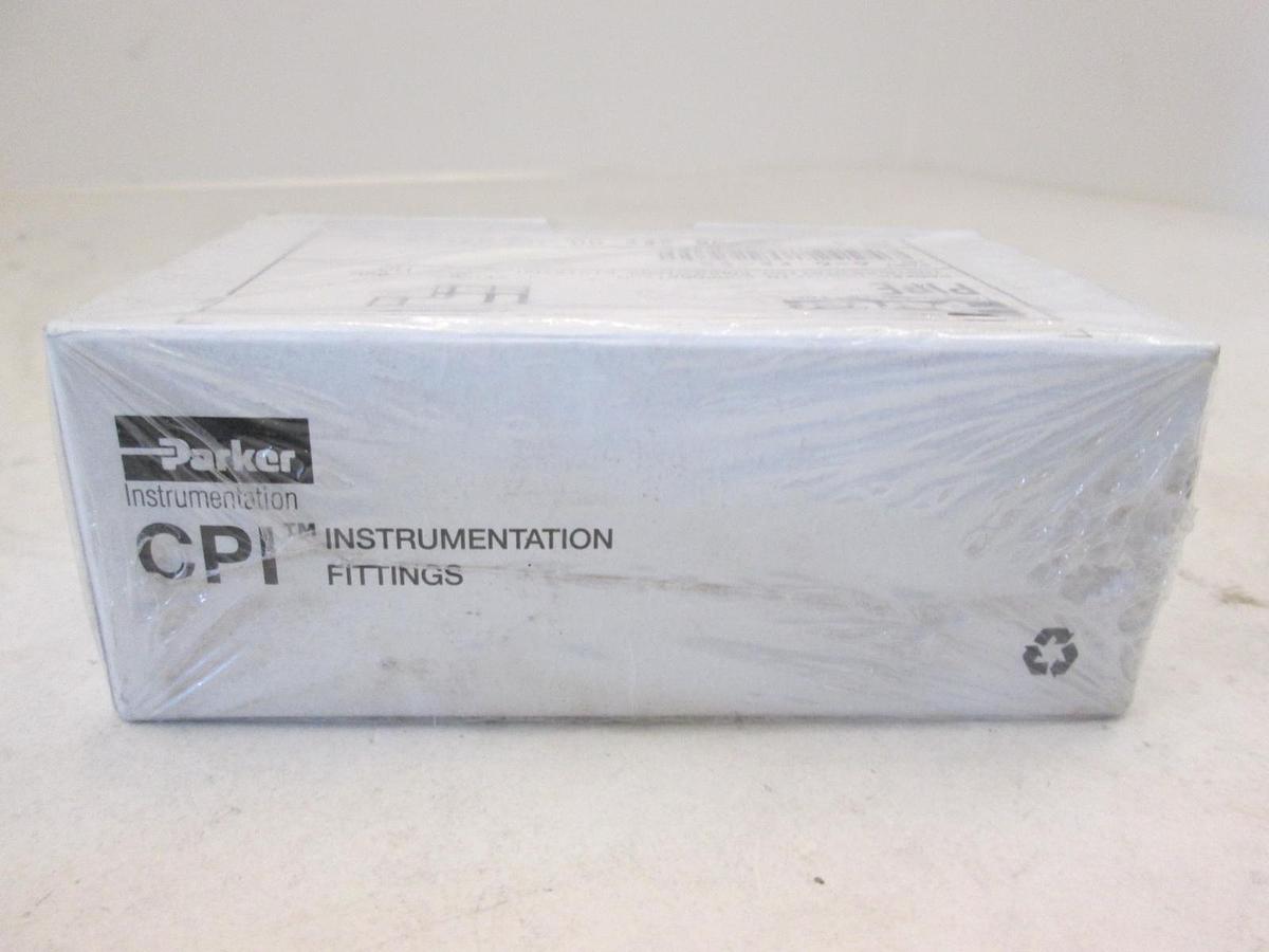 Parker, 6-6 FE-SS, Female Elbow Pipe Fitting Box of 5, New, Original Packaging
