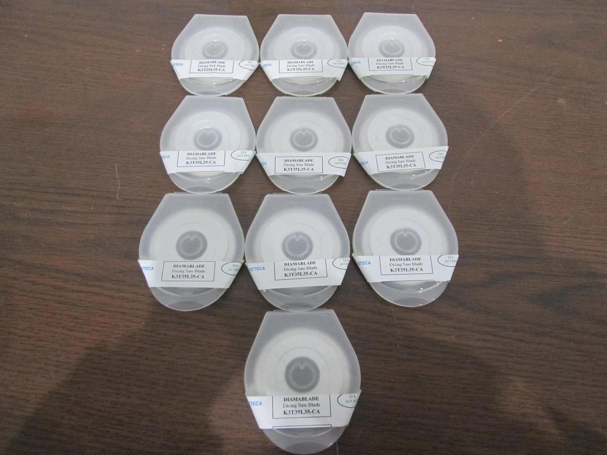 Keteca, Diamablade Dicing Saw Diamond Blade, K3T35L35-CA, New, Lot of 10