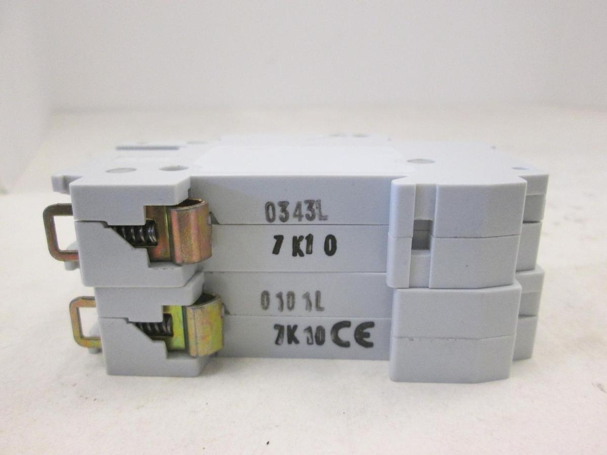 Used ABB, K 10 A, Single Pole Circuit Breaker, S271, Used, Lot of 2